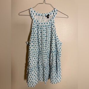 Torrid Babydoll Eyelet Tiered Top 2X